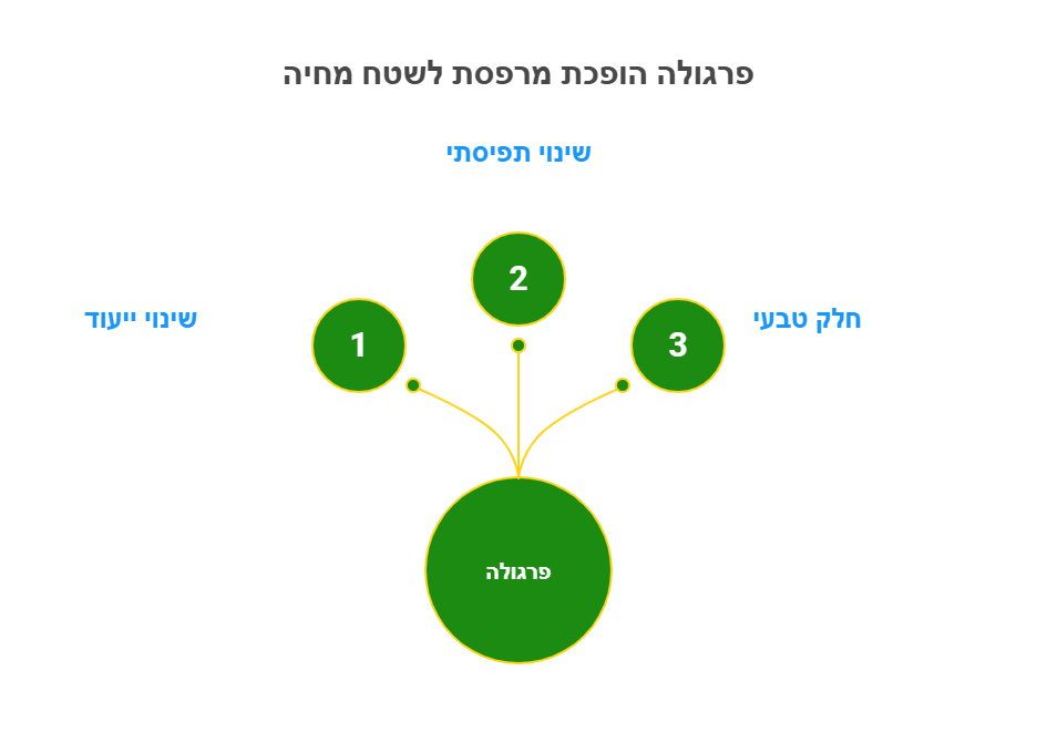 פרגולות אלומיניום למרפסת